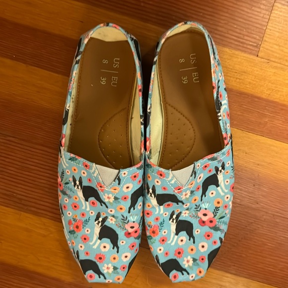 Boston terrier slip on shoe - Picture 1 of 1